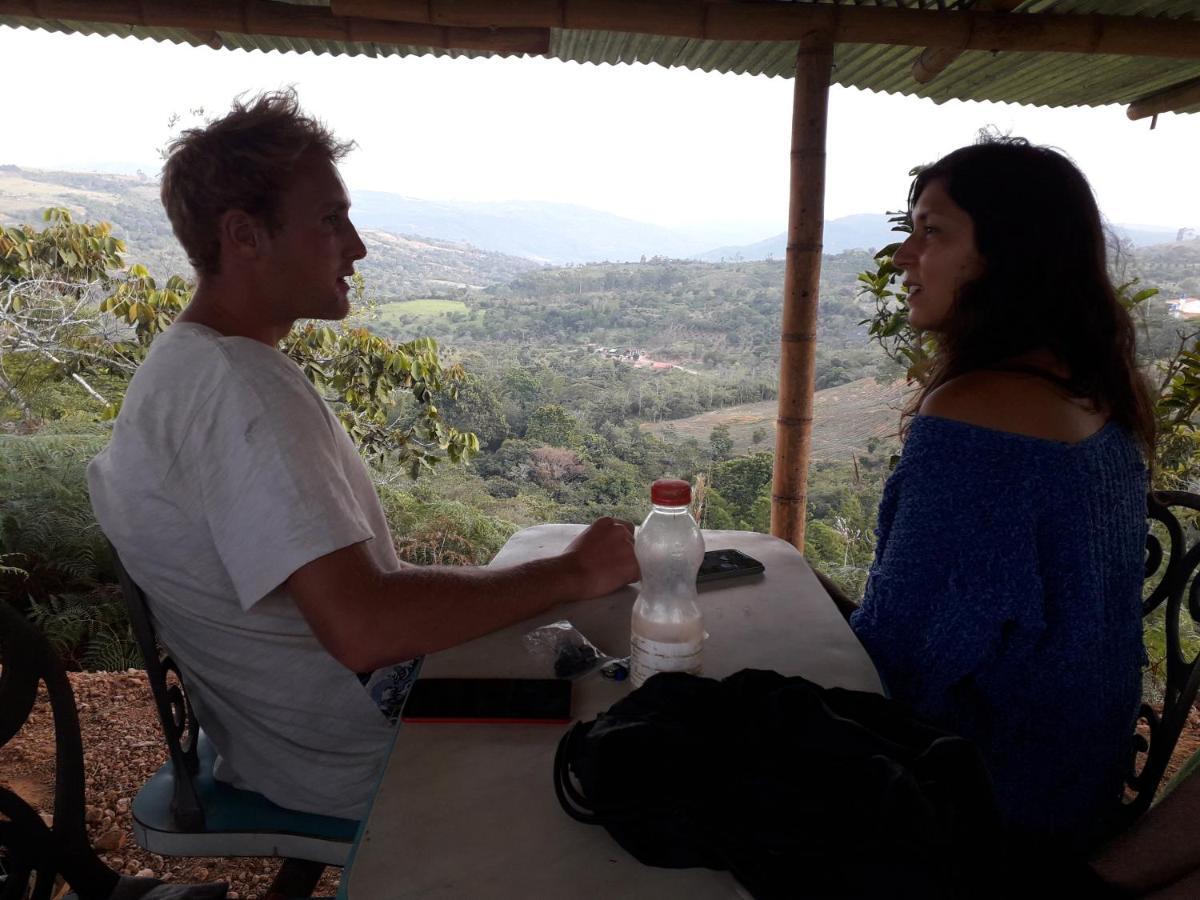 La Pacha Hostel Barichara Ngoại thất bức ảnh